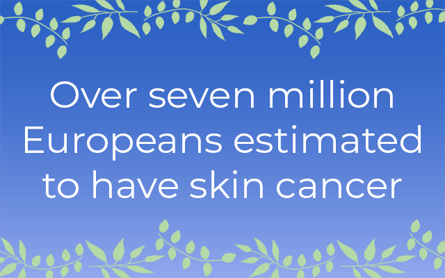 Over seven million Europeans estimated to have skin cancer
